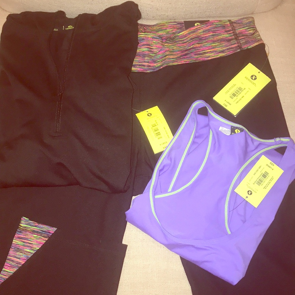 SOLD!! Pullover, Tank, Pants for Workout Yoga